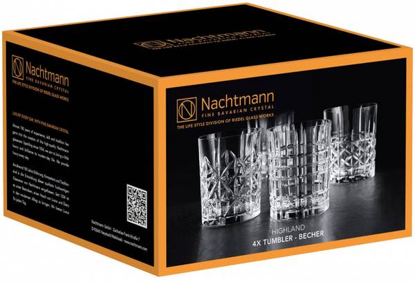 Hovedbilde NACHTMANN Highland Whiskyglass 4pk