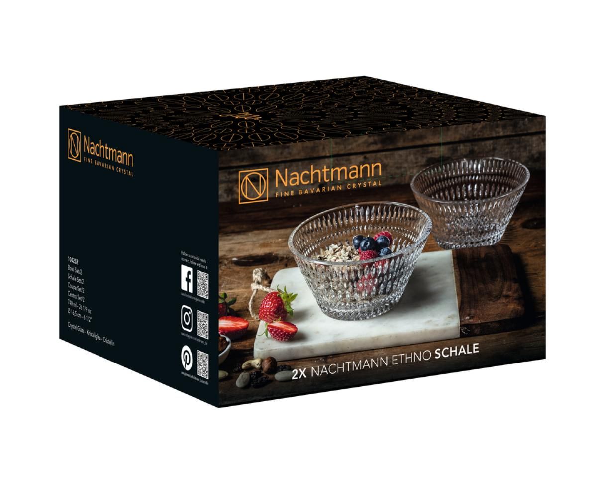 NACHTMANN Ethno Glassbolle, 392ml, 2 pk