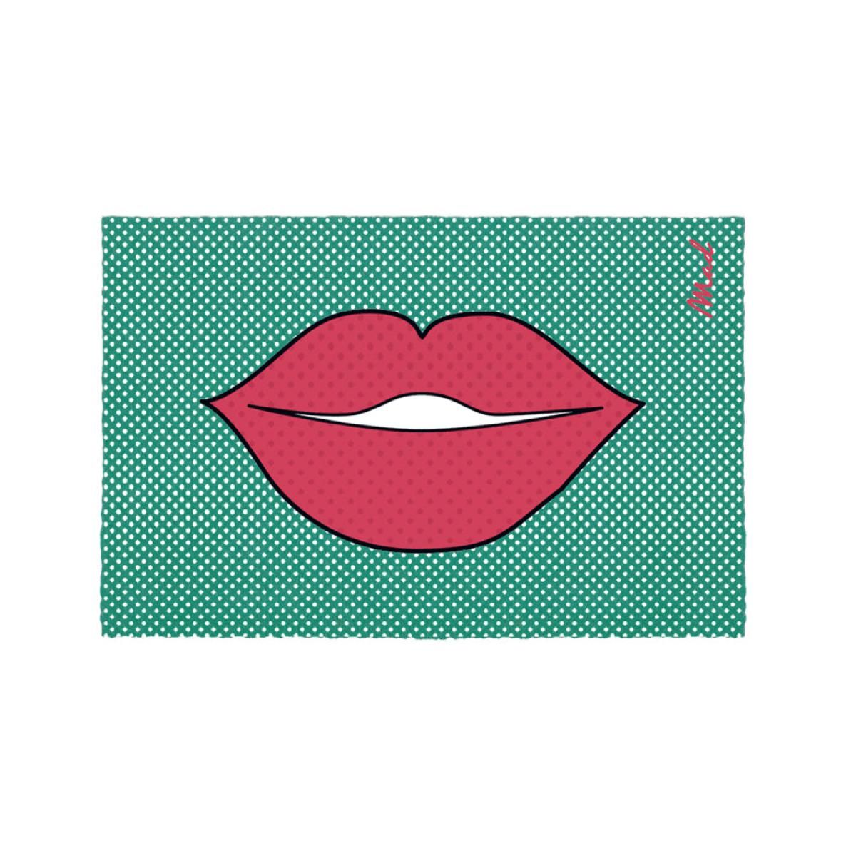 MADABOUTMATS Dørmatte Lips Scraper Purcy 50x75cm