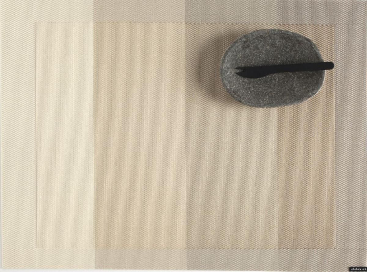 CHILEWICH Color Tempo Spisebrikke 36x48cm IVORY
