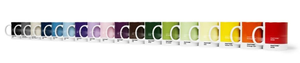 PANTONE Kopp med hank, 375ml, Light Green