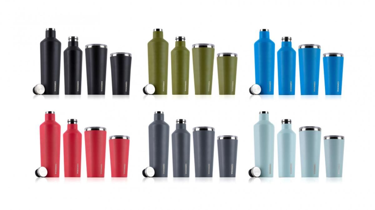 CORKCICLE Termoflaske Matte Black, ca. 0,75 liter