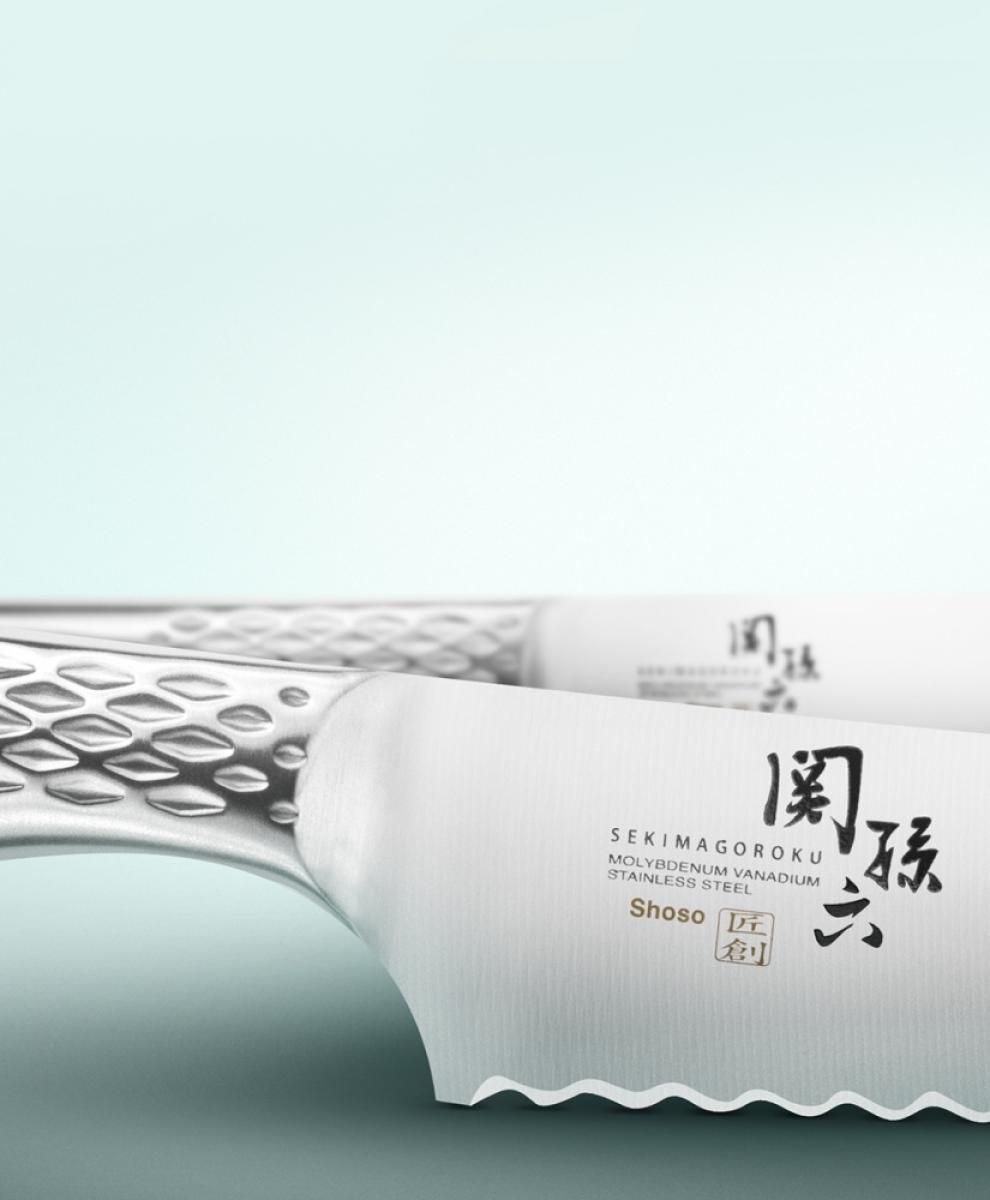 KAI Shoso Santoku Olivenslipt (16,5cm)