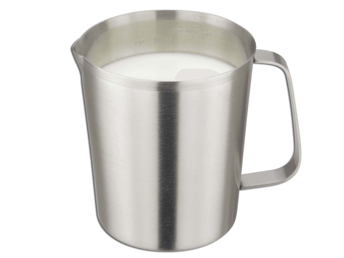 WEIS Målebeger i stål, 500ml