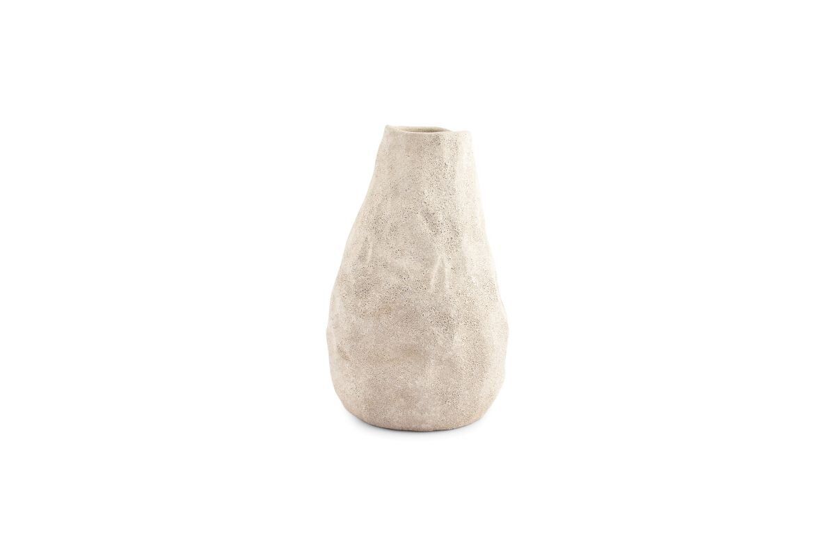 SP COLLECTION Cave Vase liten, Beige