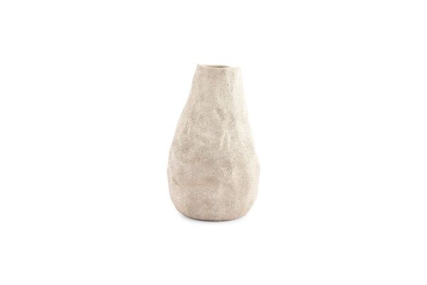 Hovedbilde SP COLLECTION Cave Vase liten, Beige