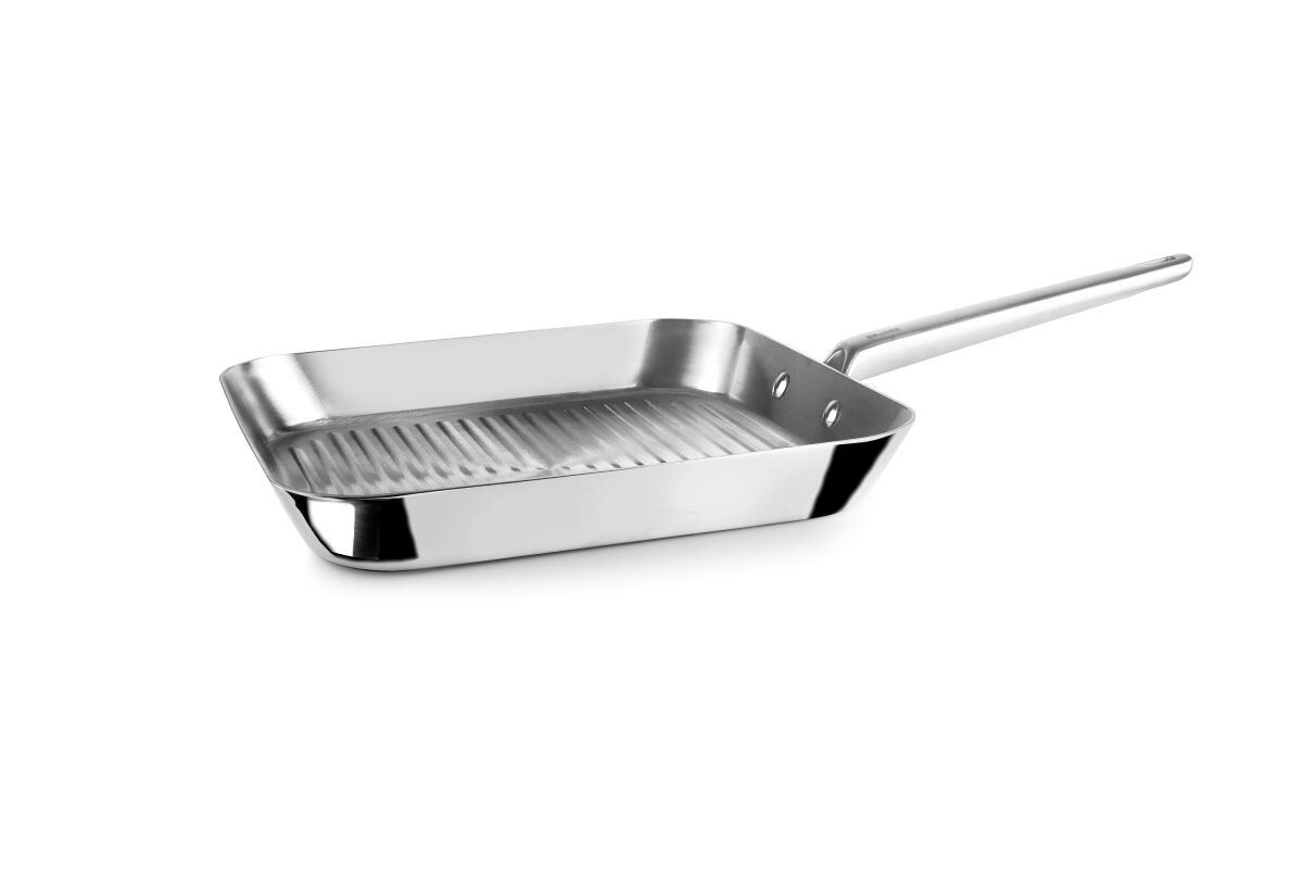 IBILI Grillpanne 5-lag rustfritt stål 28cm