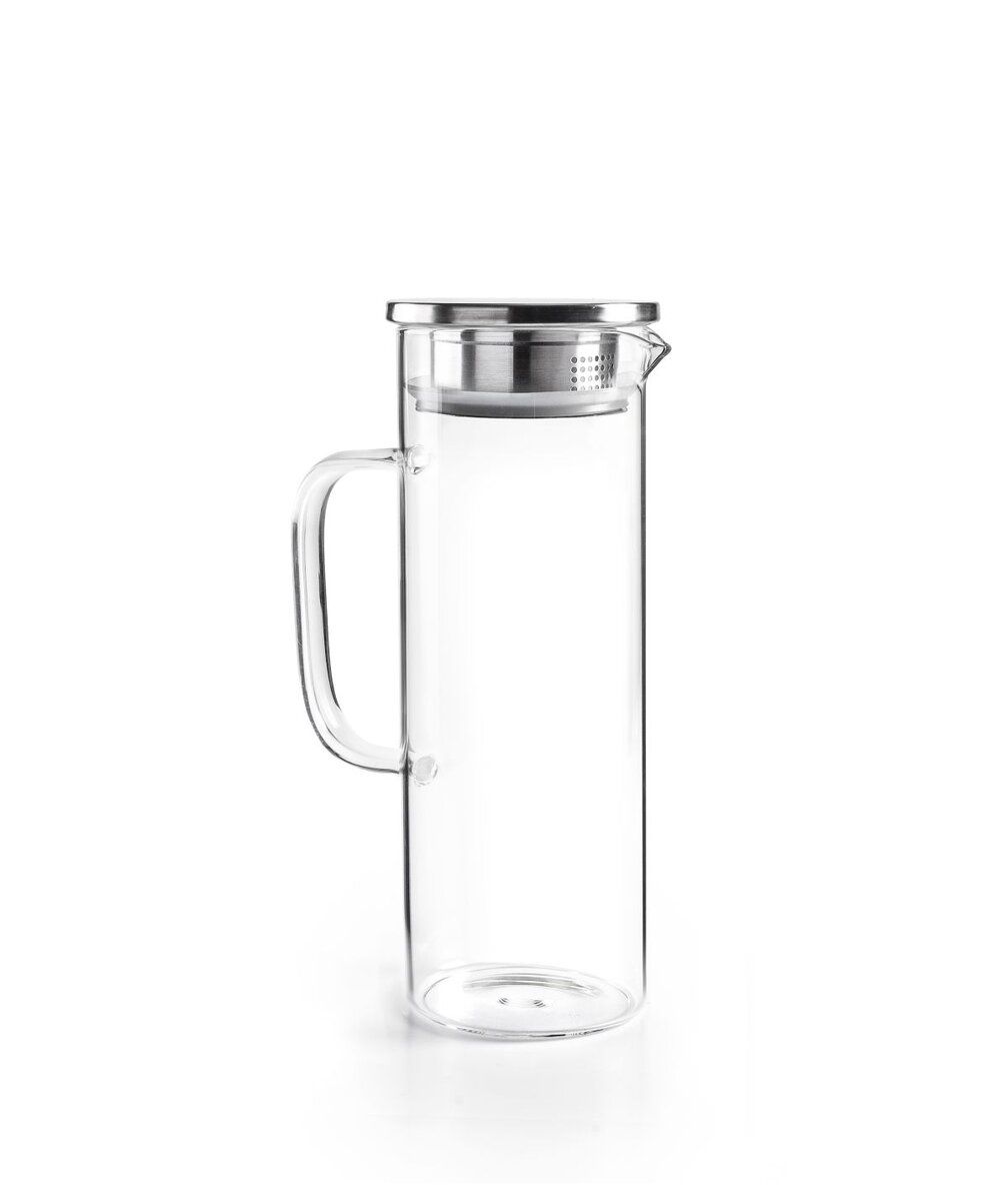IBILI Kjøleskapsmugge i borosilikatglass | 1,1 liter