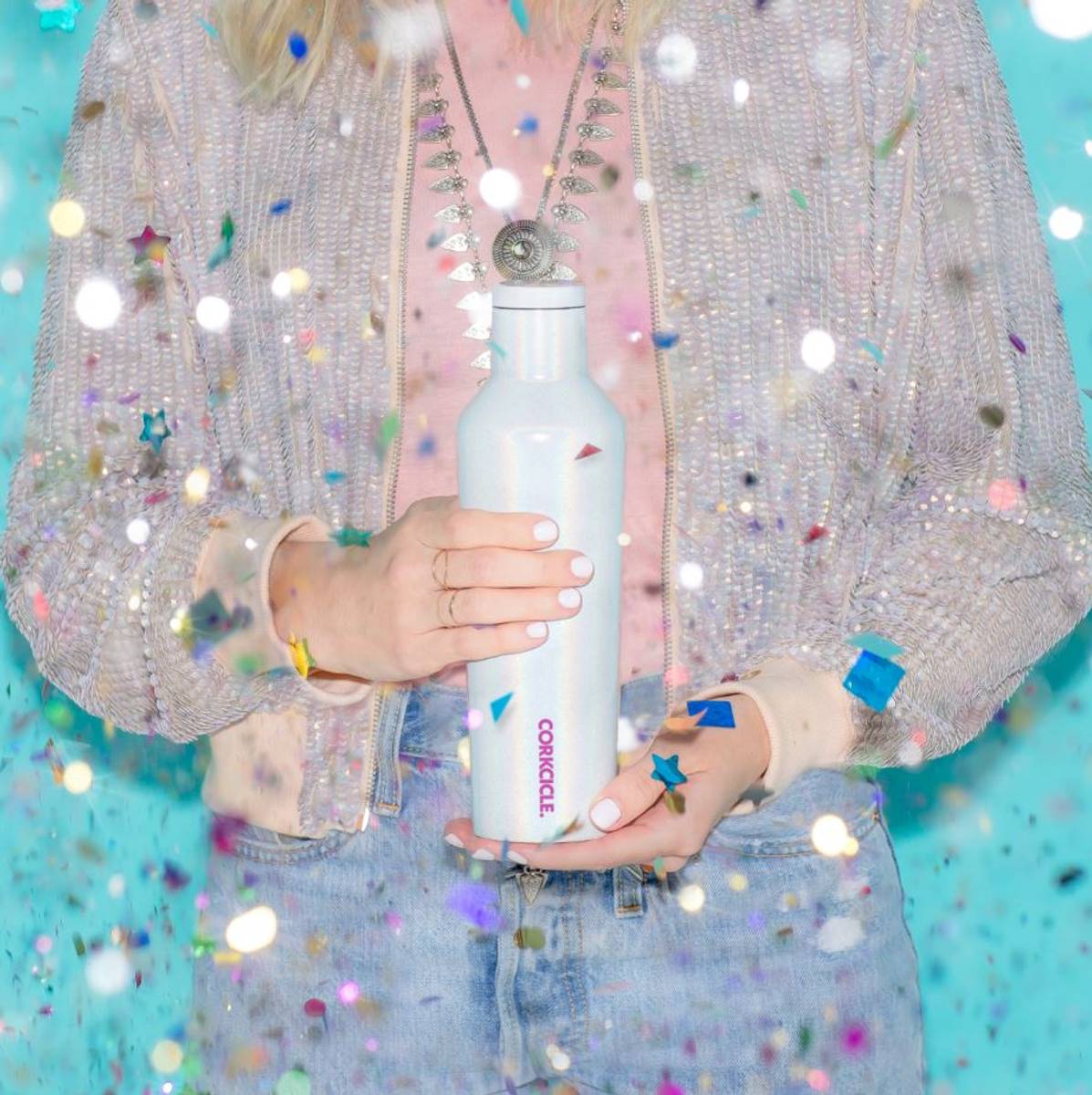 CORKCICLE Termoflaske Sparkle Unicorn Magic, ca. 0,5 liter